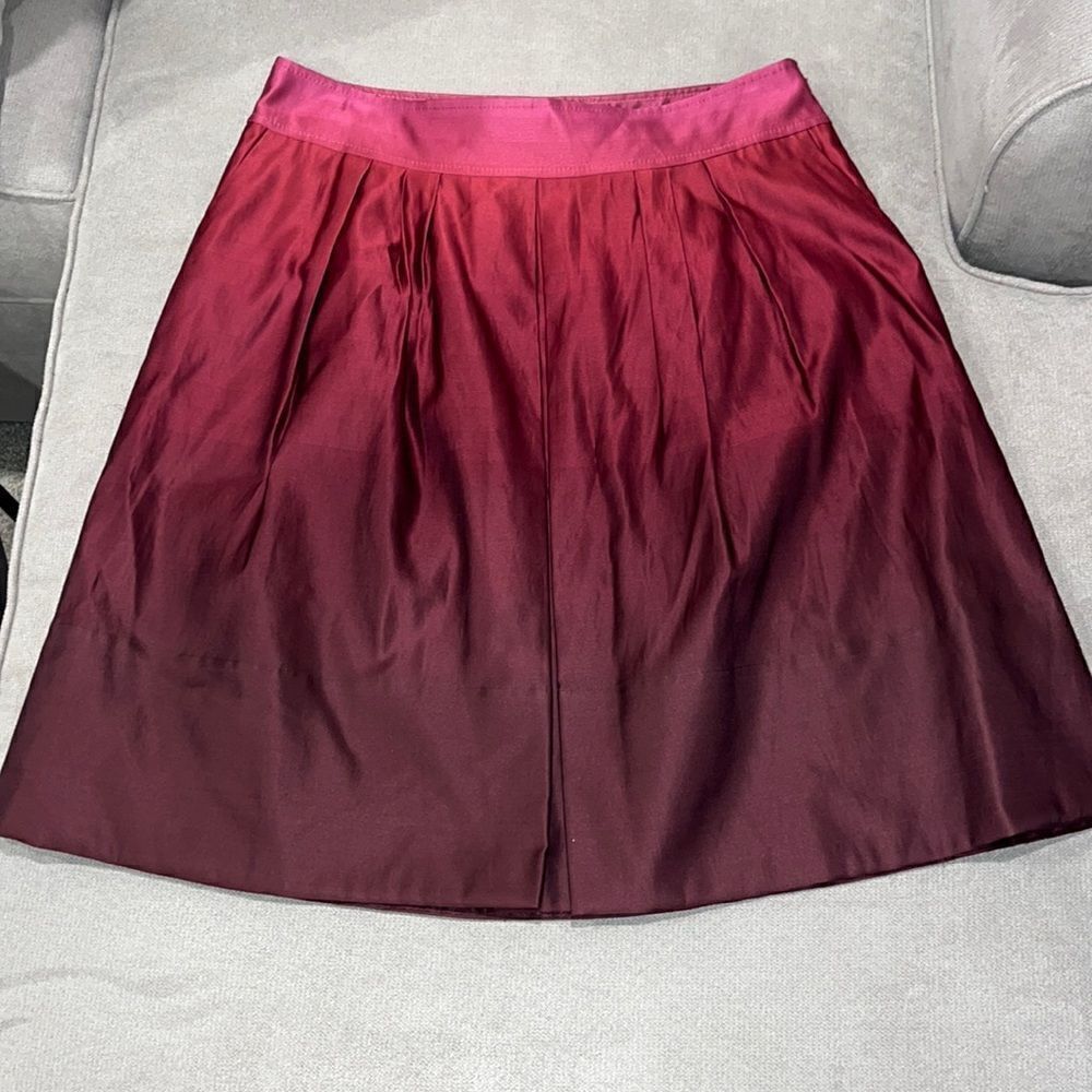 Nwot Ann Taylor ombré shaded skirt w/ pockets.